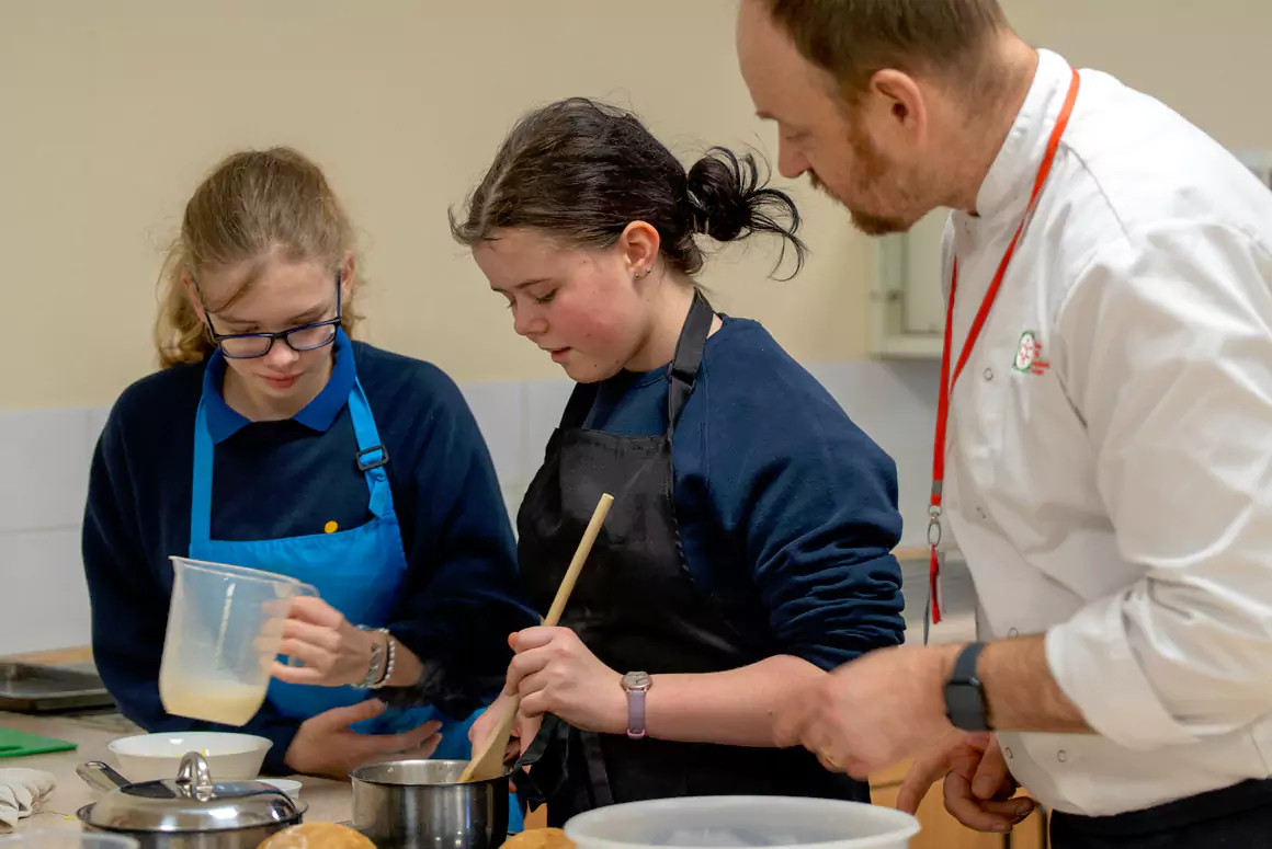 Cookery Skills Workshop Video Shared with Schools Across Wales